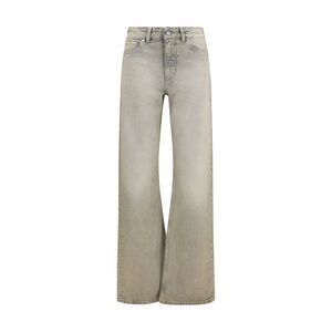Our Legacy Gray Cotton Straight-Leg Women's Jeans